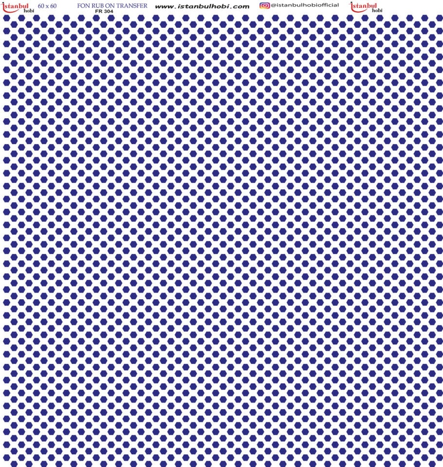 Fon Rub On Transfer 60x60cm FR304