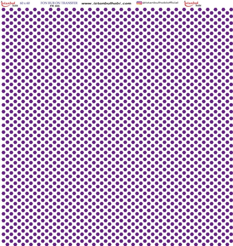 Fon Rub On Transfer 60x60cm FR305