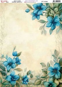 Pirinç Dekopaj Kağıdı 30x42cm PT-4296