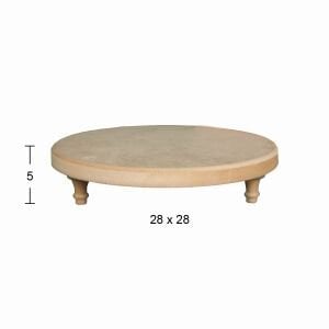 Ahşap 18 mm Ayaklı Sunumluk 5x28cm SN24