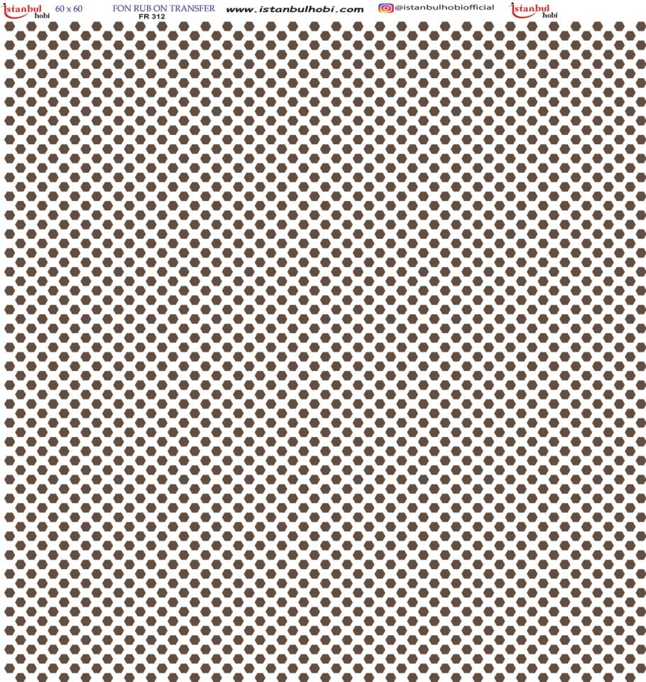 Fon Rub On Transfer 60x60cm FR312