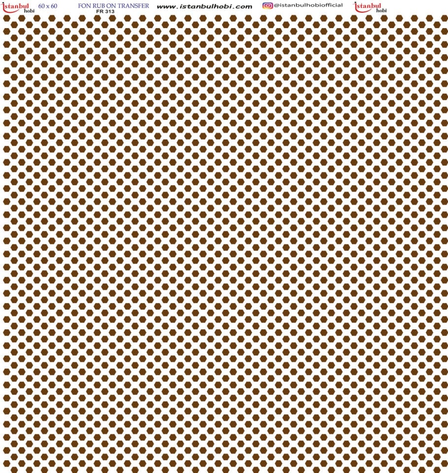 Fon Rub On Transfer 60x60cm FR313