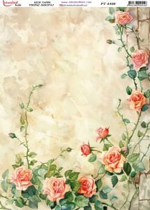 Pirinç Dekopaj Kağıdı 30x42cm PT-4308