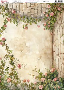 Pirinç Dekopaj Kağıdı 30x42cm PT-4311