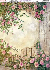 Pirinç Dekopaj Kağıdı 30x42cm PT-4312