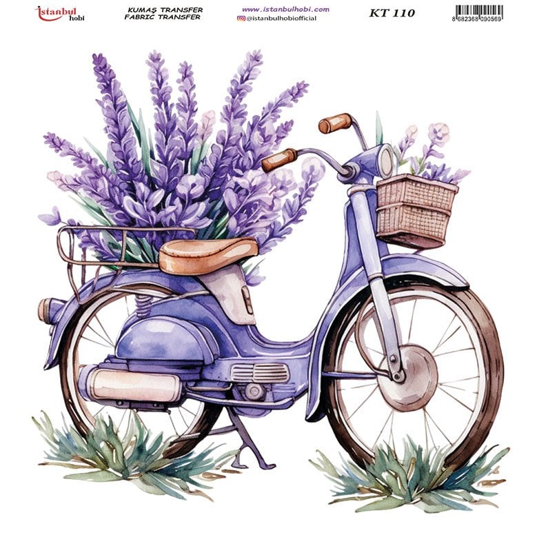 Kumaş Transfer Kağıdı 20x20cm KT-110