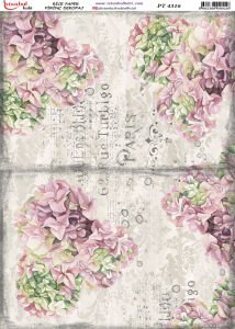 Pirinç Dekopaj Kağıdı 30x42cm PT-4316