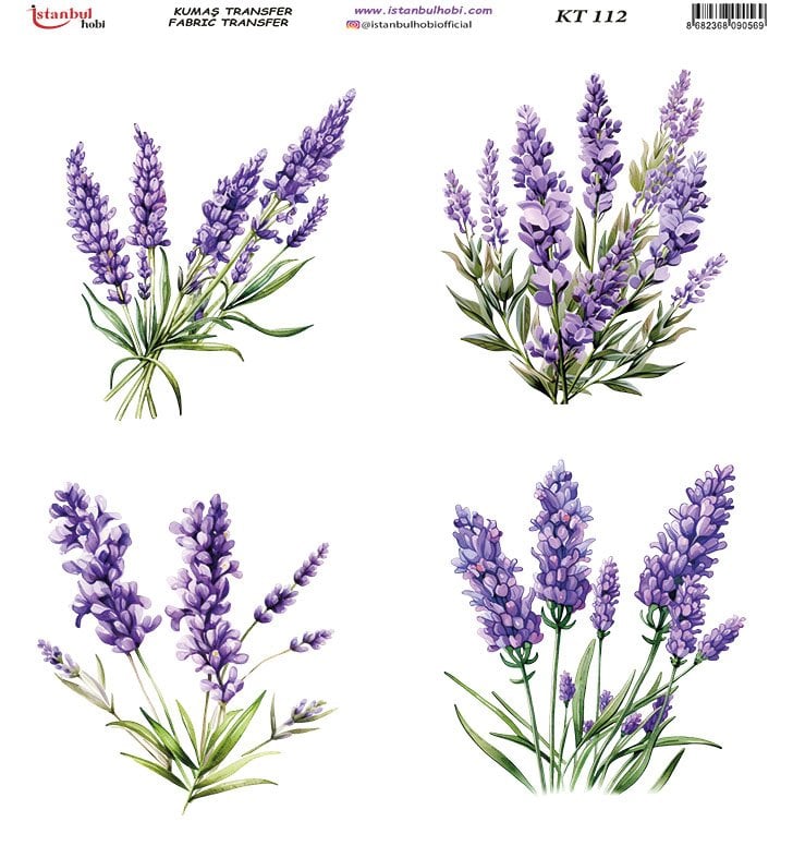 Kumaş Transfer Kağıdı 20x20cm KT-112