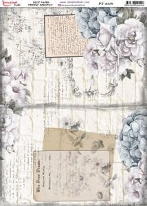 Pirinç Dekopaj Kağıdı 30x42cm PT-4319