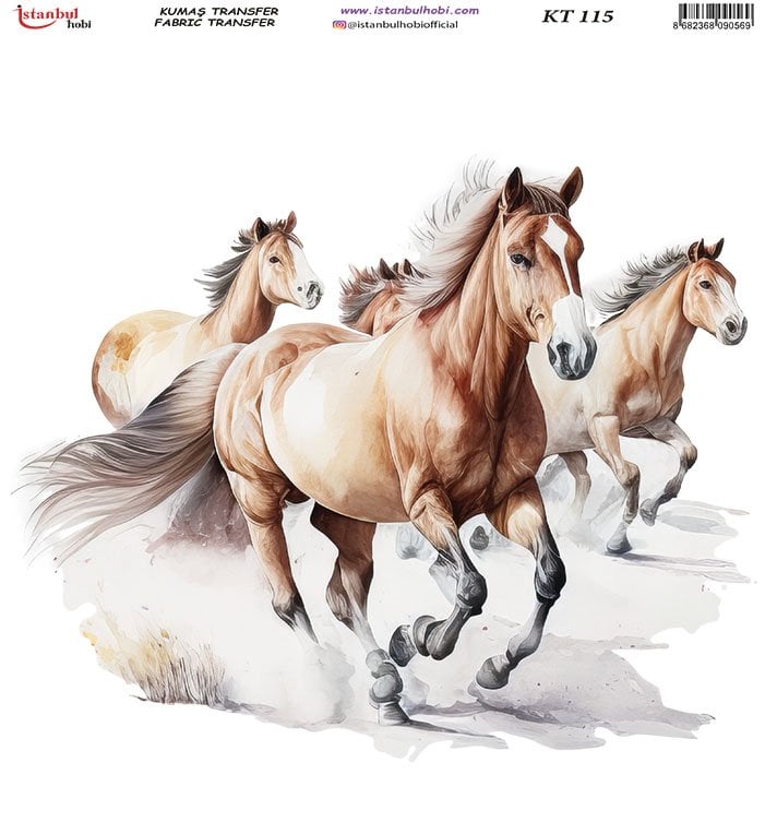Kumaş Transfer Kağıdı 20x20cm KT-115
