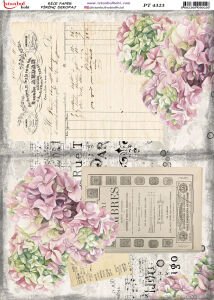 Pirinç Dekopaj Kağıdı 30x42cm PT-4323