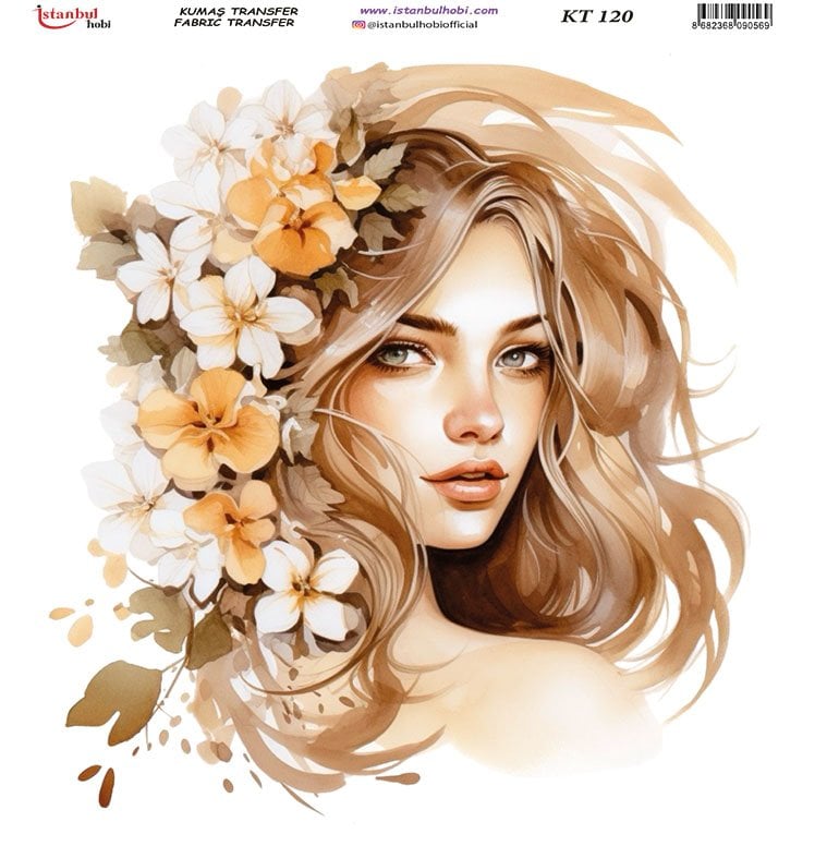 Kumaş Transfer Kağıdı 20x20cm KT-120