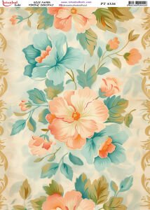 Pirinç Dekopaj Kağıdı 30x42cm PT-4326