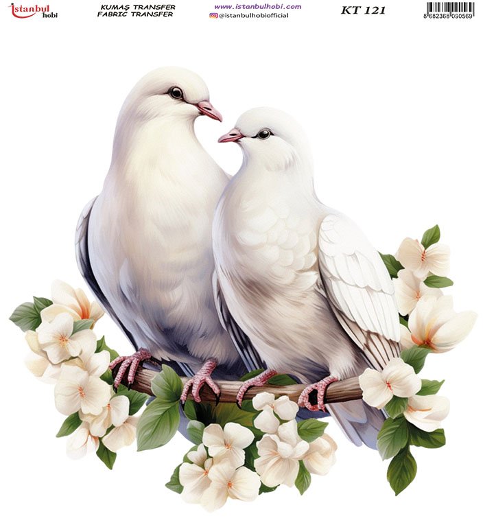 Kumaş Transfer Kağıdı 20x20cm KT-121