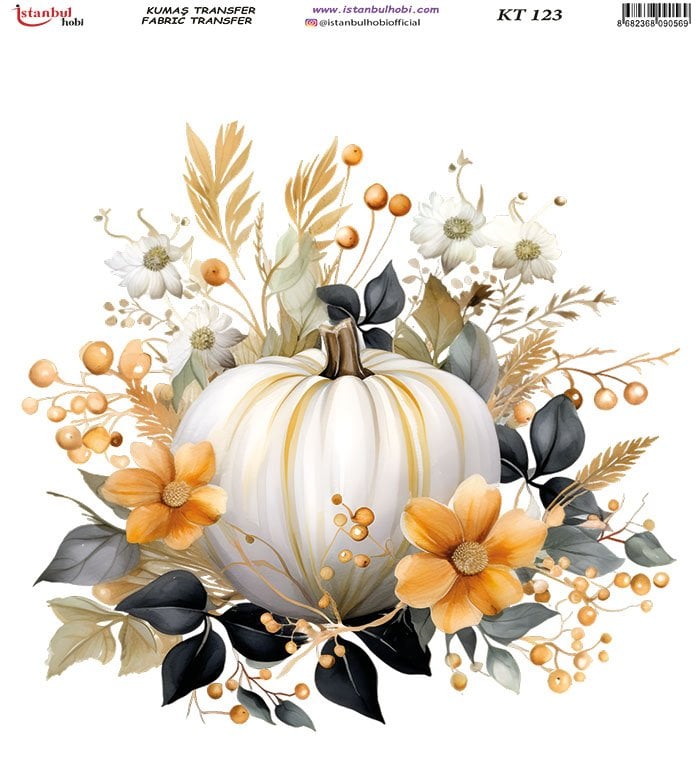 Kumaş Transfer Kağıdı 20x20cm KT-123