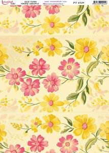 Pirinç Dekopaj Kağıdı 30x42cm PT-4329