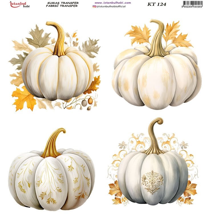 Kumaş Transfer Kağıdı 20x20cm KT-124