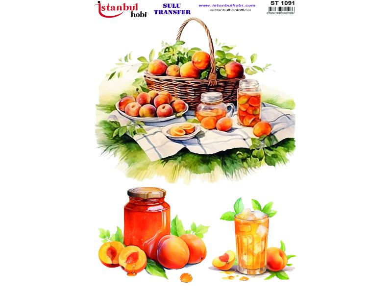 Sulu Transfer Kağıdı 25x35cm ST-1091