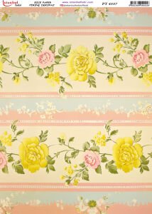 Pirinç Dekopaj Kağıdı 30x42cm PT-4337