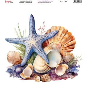 Kumaş Transfer Kağıdı 20x20cm KT-132