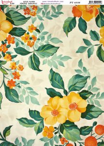 Pirinç Dekopaj Kağıdı 30x42cm PT-4338