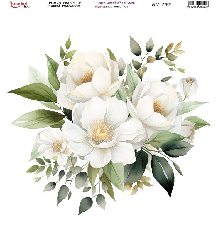Kumaş Transfer Kağıdı 20x20cm KT-135
