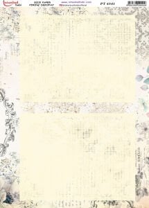 Pirinç Dekopaj Kağıdı 30x42cm PT-4341