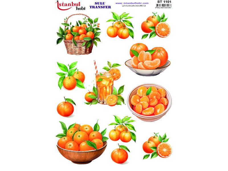 Sulu Transfer Kağıdı 25x35cm ST-1101