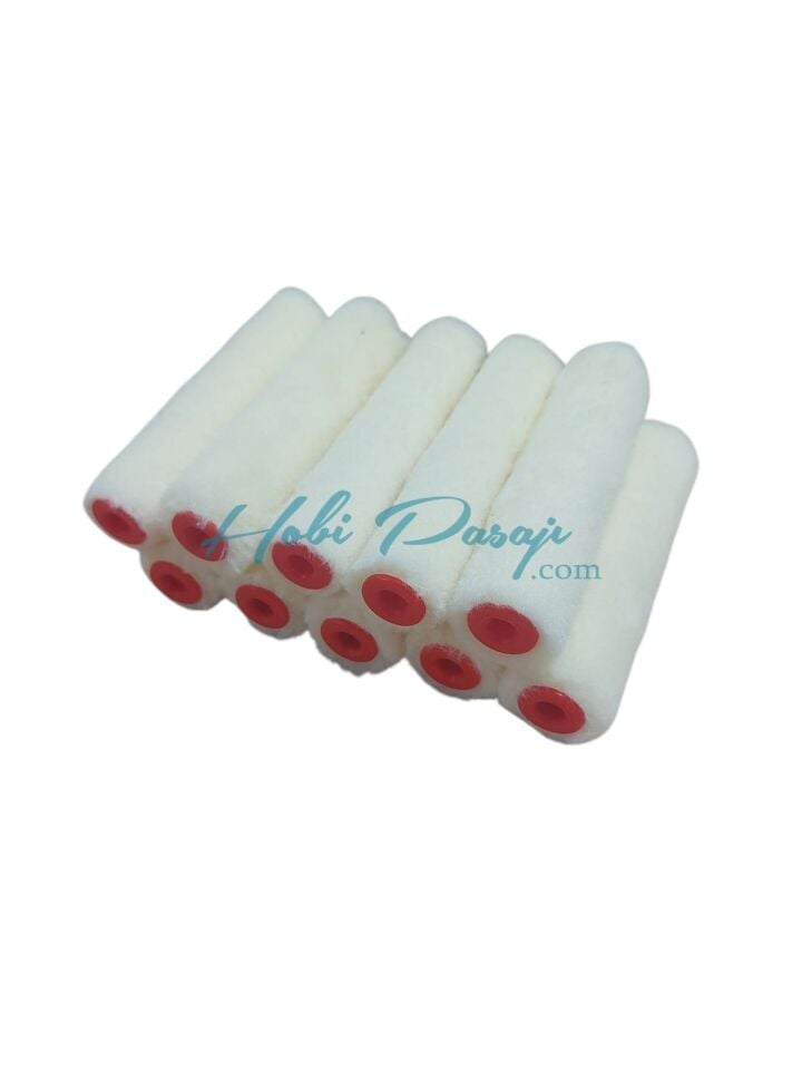 Kadife Rulo Yedek 10cm 10'lu Set
