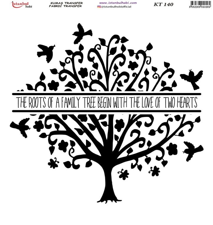 Kumaş Transfer Kağıdı 20x20cm KT-140