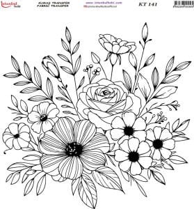 Kumaş Transfer Kağıdı 20x20cm KT-141