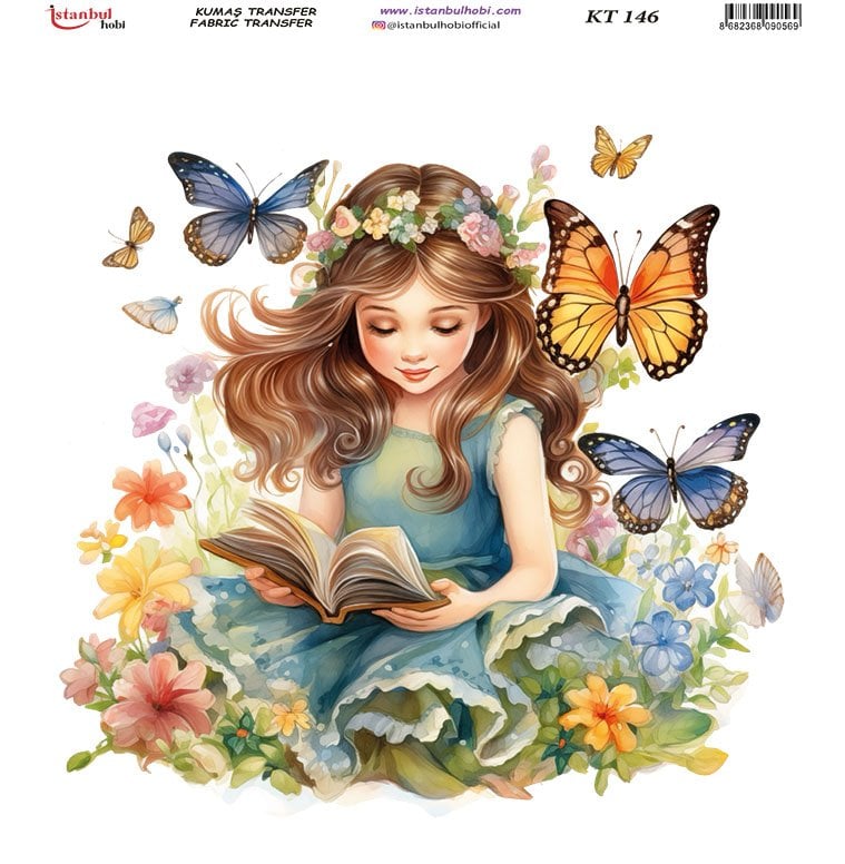 Kumaş Transfer Kağıdı 20x20cm KT-146