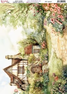 Pirinç Dekopaj Kağıdı 30x42cm PT-4352