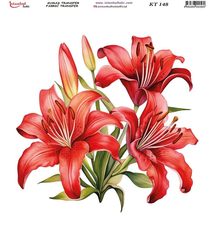 Kumaş Transfer Kağıdı 20x20cm KT-148