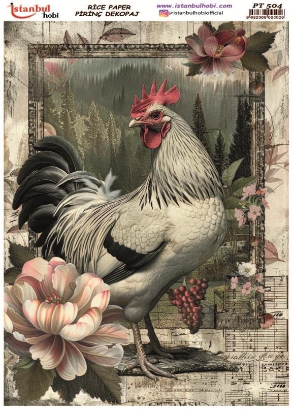 Pirinç Dekopaj Kağıdı 30x42cm PT-504