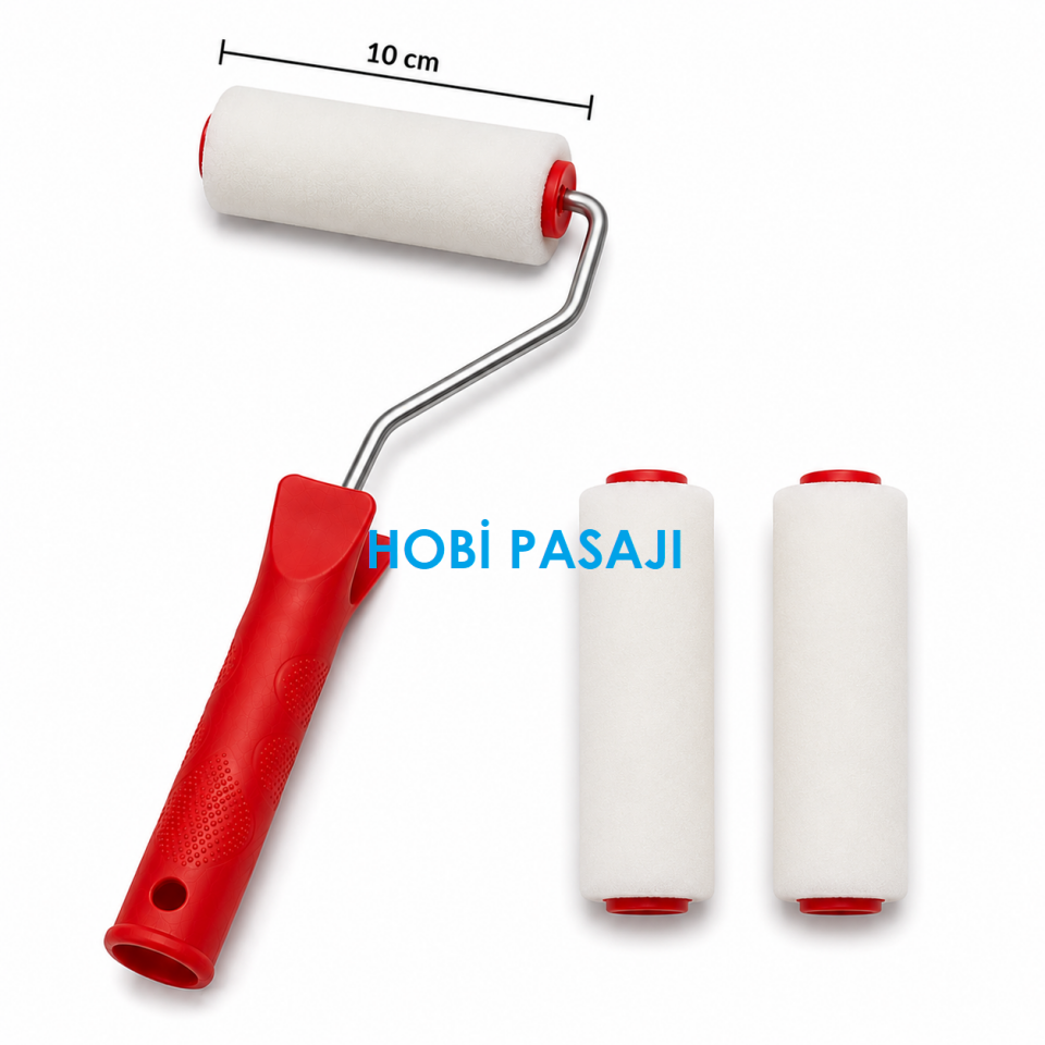 Sünger Rulo Frıça 10cm +2 Yedekli