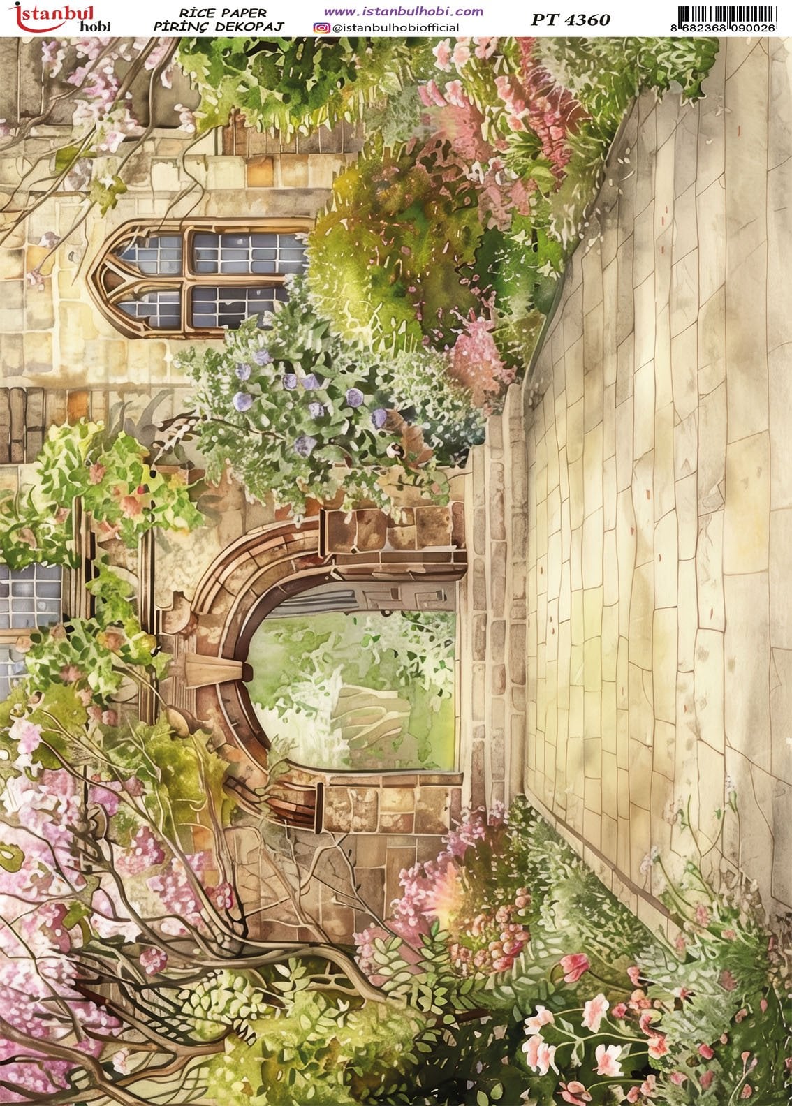 Pirinç Dekopaj Kağıdı 30x42cm PT-4360