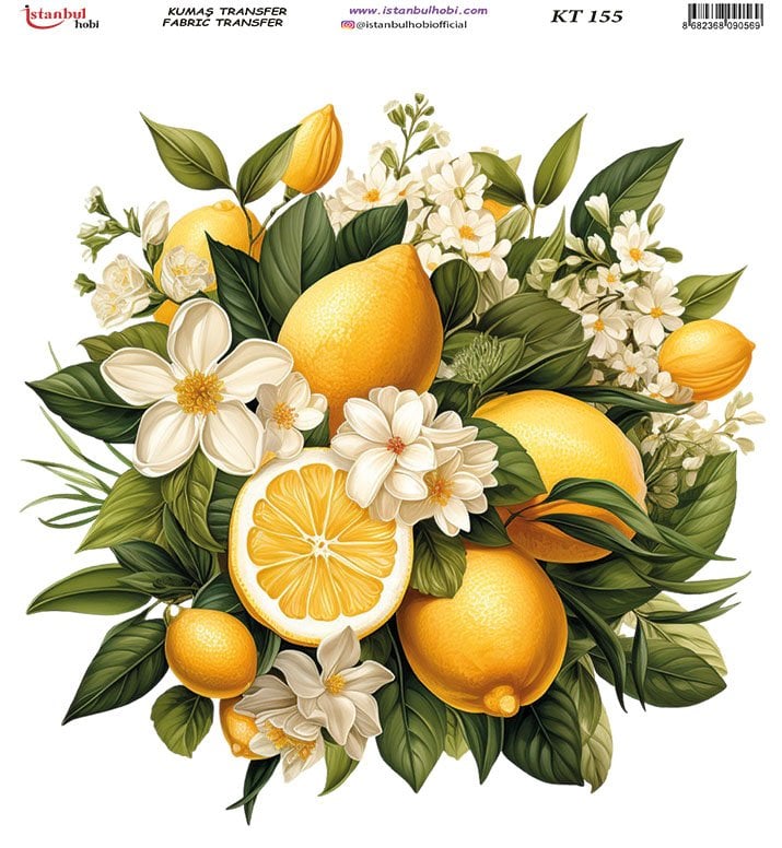 Kumaş Transfer Kağıdı 20x20cm KT-155