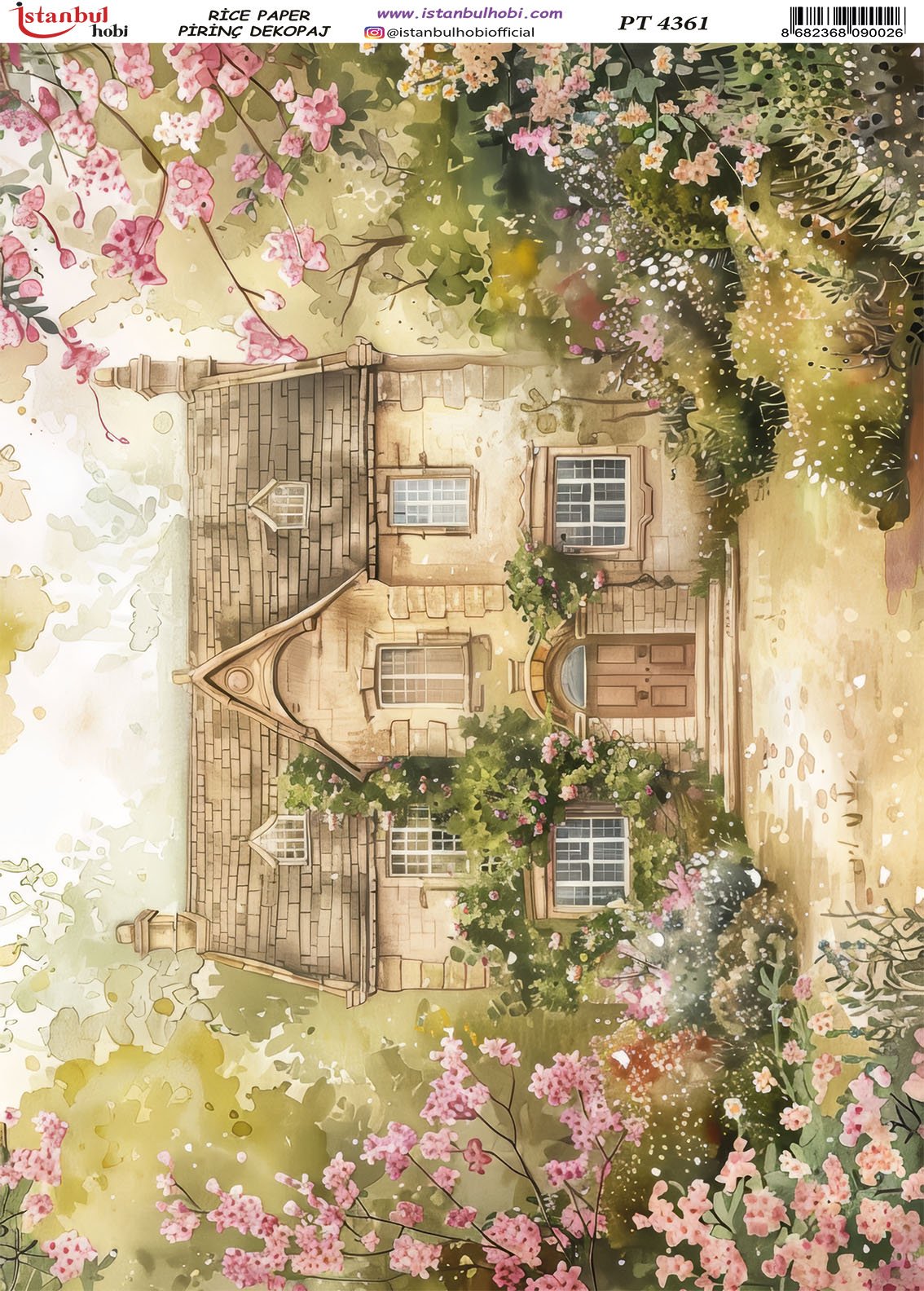 Pirinç Dekopaj Kağıdı 30x42cm PT-4361