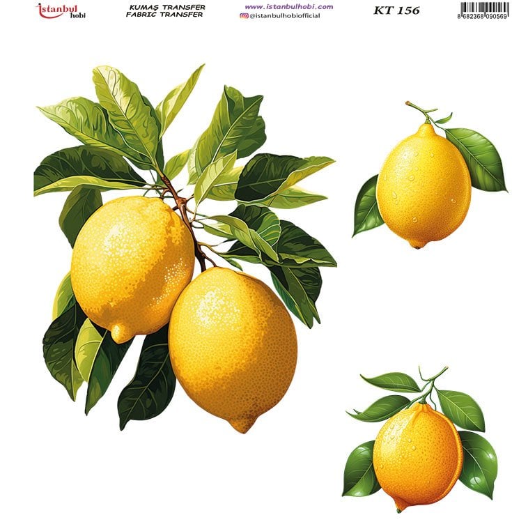 Kumaş Transfer Kağıdı 20x20cm KT-156