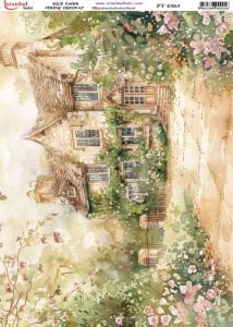 Pirinç Dekopaj Kağıdı 30x42cm PT-4363