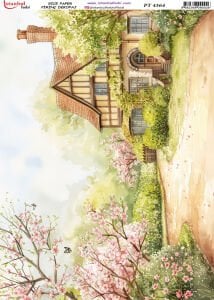 Pirinç Dekopaj Kağıdı 30x42cm PT-4364