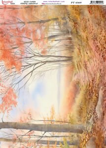 Pirinç Dekopaj Kağıdı 30x42cm PT-4369