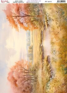 Pirinç Dekopaj Kağıdı 30x42cm PT-4372