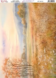 Pirinç Dekopaj Kağıdı 30x42cm PT-4373