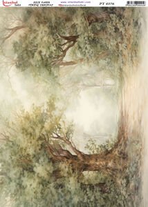 Pirinç Dekopaj Kağıdı 30x42cm PT-4376