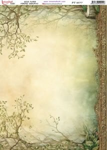 Pirinç Dekopaj Kağıdı 30x42cm PT-4377