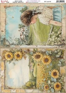 Pirinç Dekopaj Kağıdı 30x42cm PT-4379