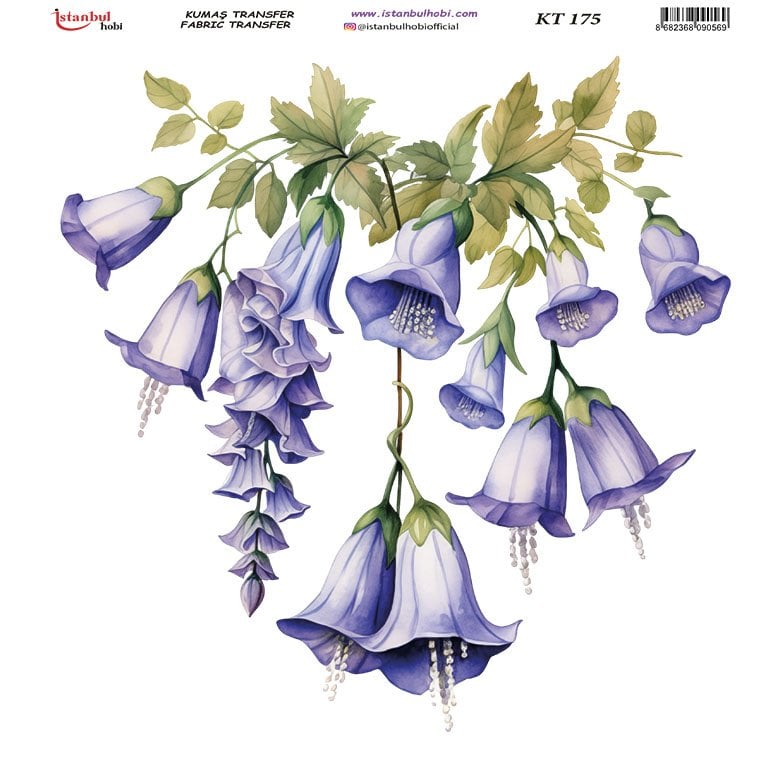 Kumaş Transfer Kağıdı 20x20cm KT-175