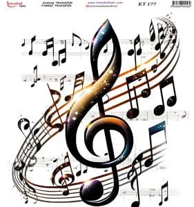 Kumaş Transfer Kağıdı 20x20cm KT-177